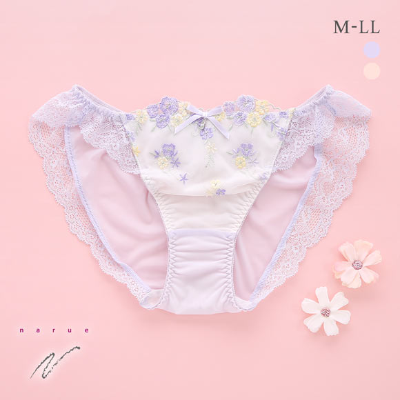 ナルエー ランジェリー ラプンフルール ショーツ M L LL スタンダード ノーマル ビキニ NARUE