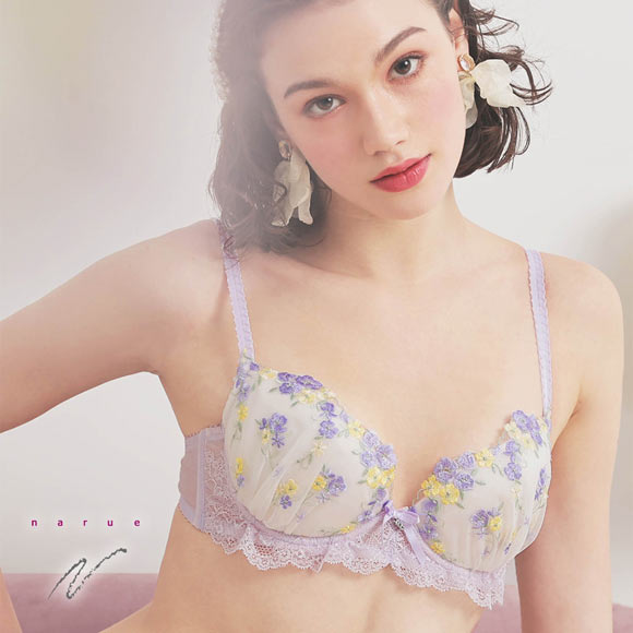 ナルエー ランジェリー ラプンフルール ブラジャー 3/4カップ レディース BC NARUE