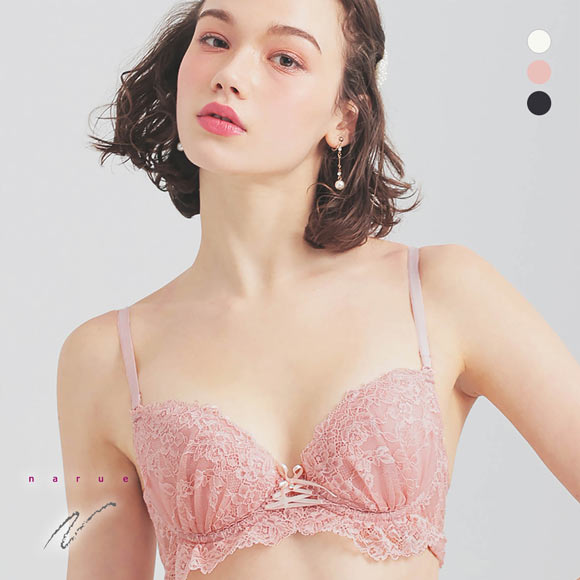 ナルエー ランジェリー レーシーアップ ブラジャー BC NARUE