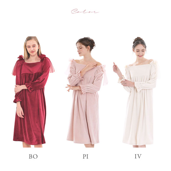 ナルエー パジャマ クララドレス ルームウェア ドレス レディース NARUE