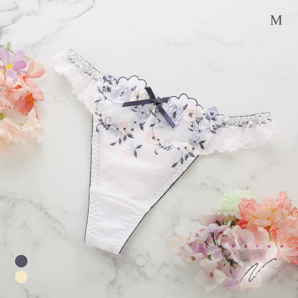 ナルエー ランジェリー ドール ショーツ Tバック バックレース NARUE