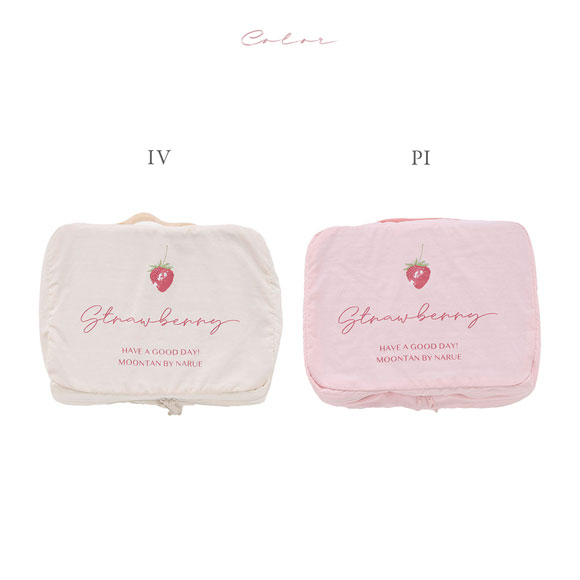 ナルエー トラベルポーチいちごミニ NARUE