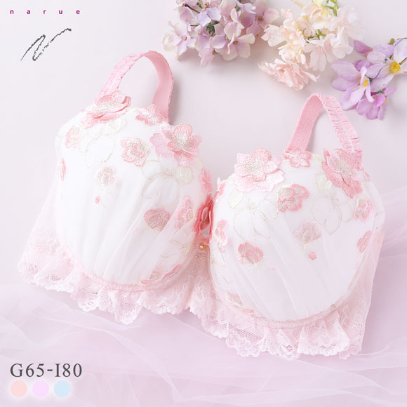 ナルエー ランジェリー ティア ブラジャー GHI 大きいサイズ グラマーサイズ NARUE