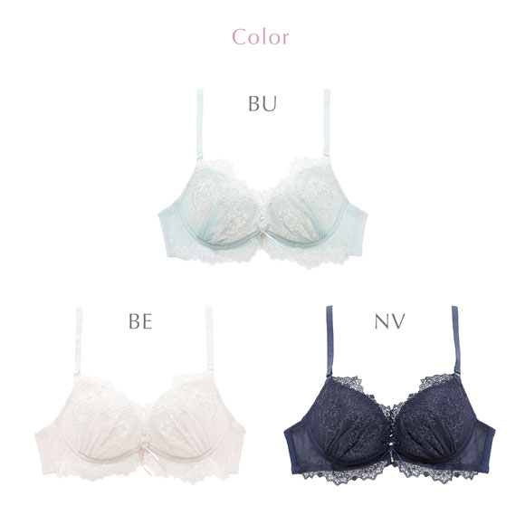 ナルエー ランジェリー セレーネ ブラジャー BC Lワイヤー 谷間ブラ NARUE