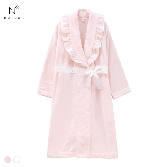 ナルエー パジャマ シャ―リングタオル バスローブ ローブ ルームウェア 綿100％ レディース NARUE