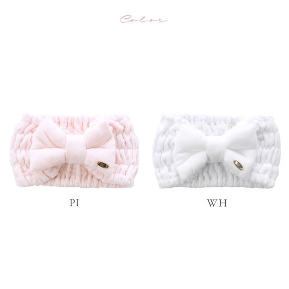 ナルエー パジャマ シャ―リングタオル リボン ヘアバンド ルームウェア NARUE