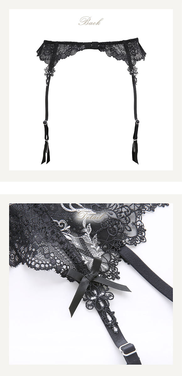 リサマリ レーヌ ジュエリー ガーターベルト ランジェリー Risa Magli Reine