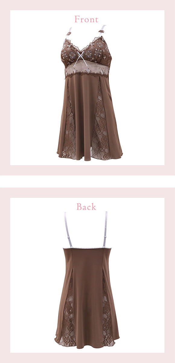 リサマリ キャシー カップ付き スリップ ランジェリー Risa Magli