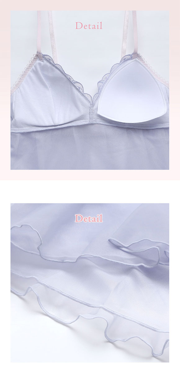 リサマリ コリンナ カップ付き キャミソール スリップ ランジェリー Risa Magli