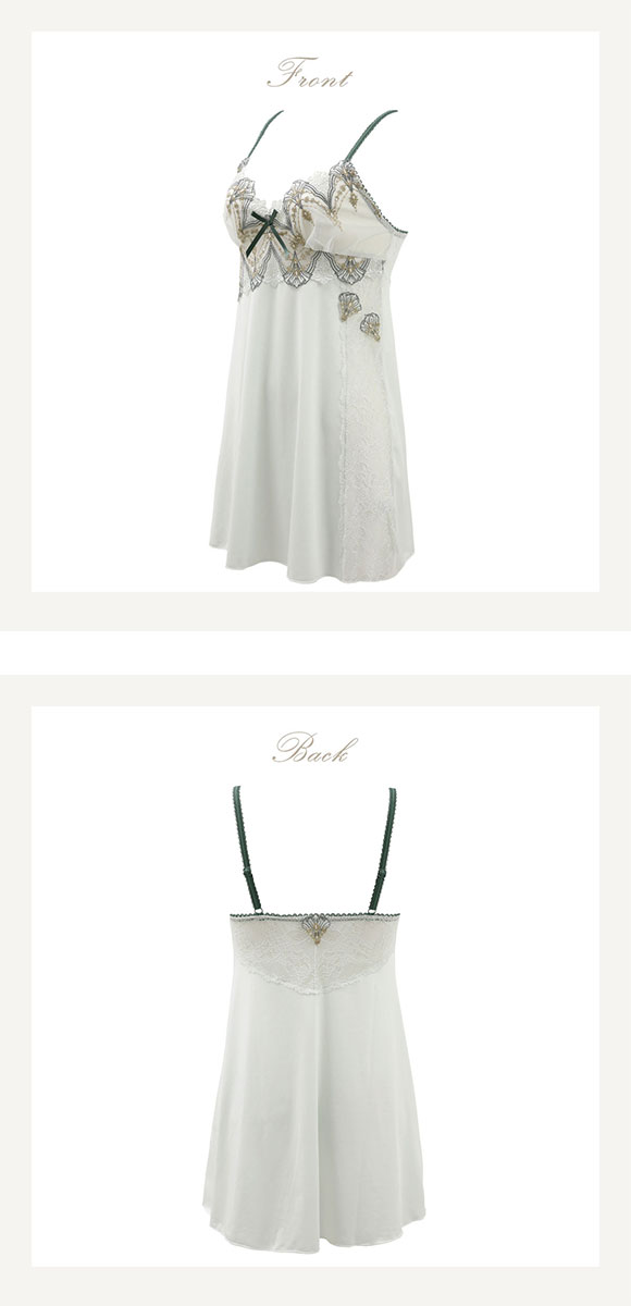 リサマリ レーヌ シェール スリップ ロングキャミソール ランジェリー Risa Magli Reine