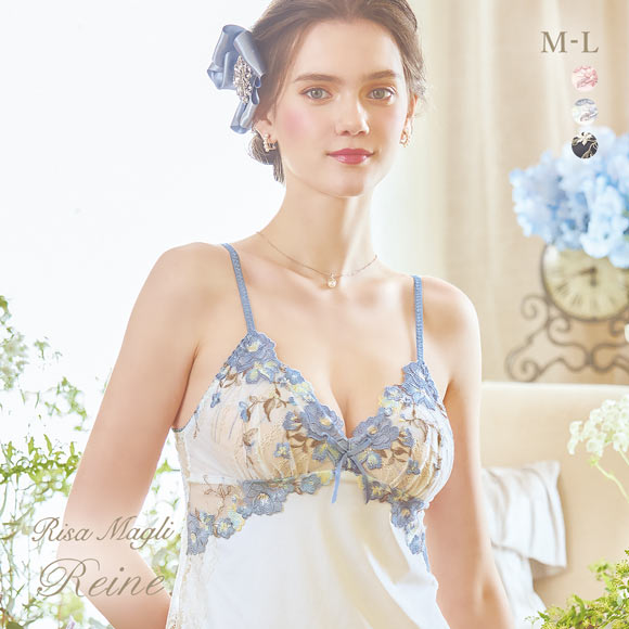 リサマリ レーヌ クラシーナ スリップ ロングキャミソール ランジェリー Risa Magli Reine