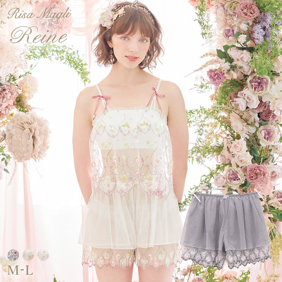リサマリ レーヌ プルメリア タップパンツ ショートパンツ インナー ランジェリー Risa Magli Reine