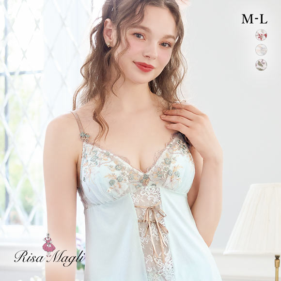リサマリ リア カップ付き キャミソール ランジェリー Risa Magli