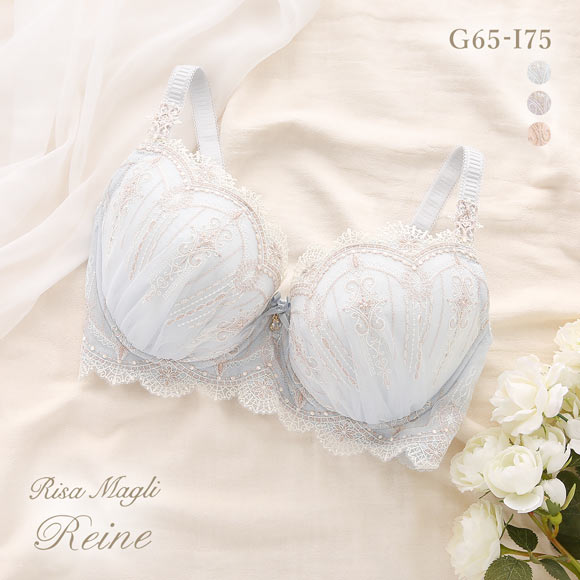 リサマリ レーヌ ターシャ ブラジャー グラマーブラ 大きいサイズ GHI Risa Magli Reine