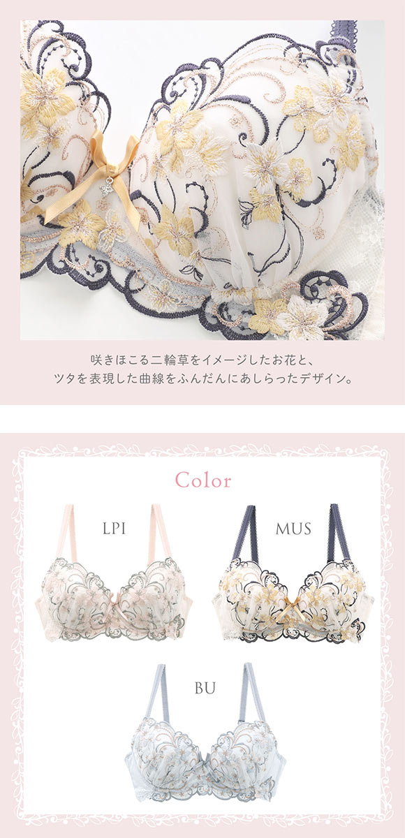 リサマリ アイシャ ブラジャー DEF 谷間ブラ 大きいサイズ Risa Magli