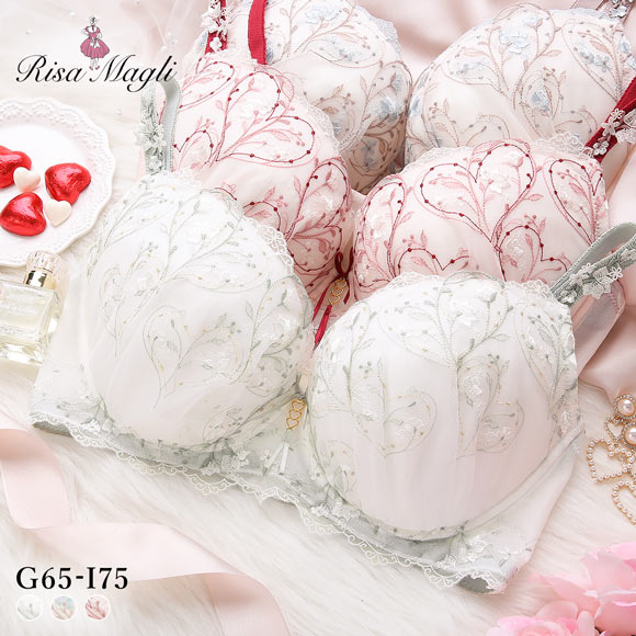 リサマリ フローチェ ブラジャー GH グラマーブラ Glamor Bra バストアップタイプ 大きいサイズ Risa Magli