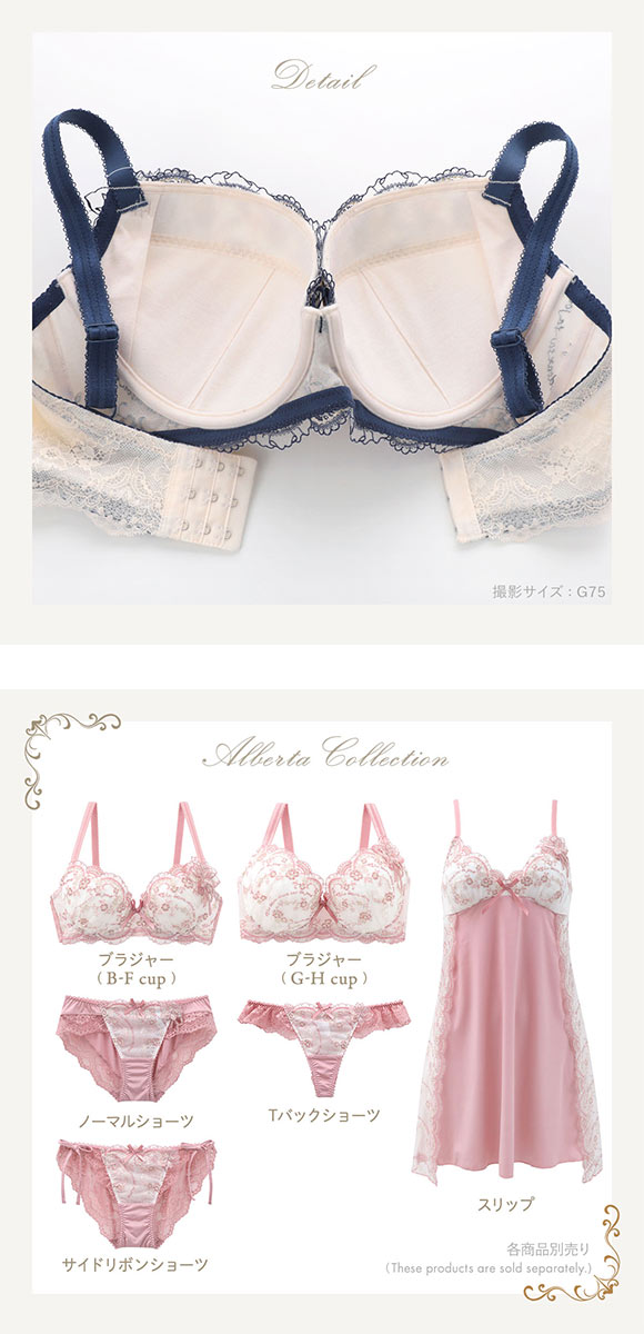 リサマリ レーヌ アルベルタ ブラジャー GH N Make Type Nメイクタイプ 大きいサイズ Risa Magli Reine