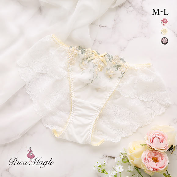 リサマリ ナヨン スタンダード レースショーツ バックレース Risa Magli
