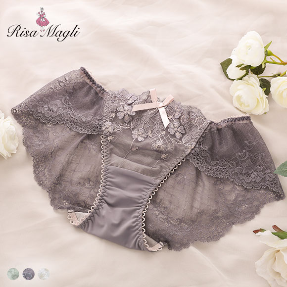リサマリ ドーラ レースショーツ バックレース Risa Magli