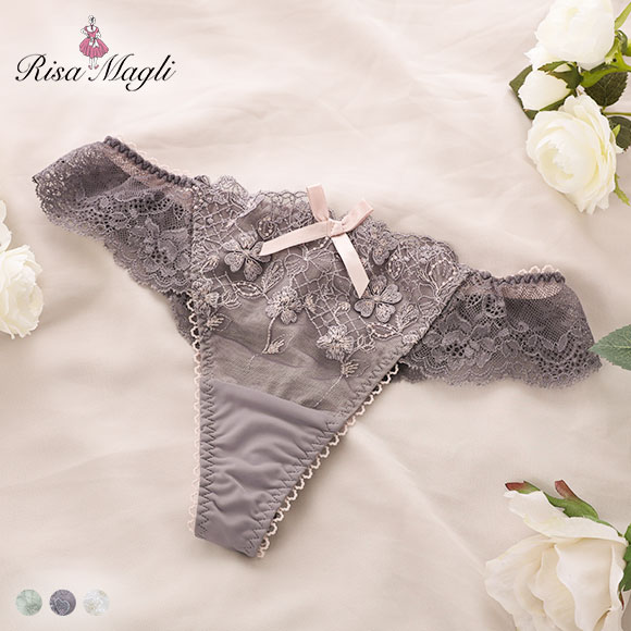 リサマリ ドーラ Tバック ショーツ タンガ ソング ML Risa Magli