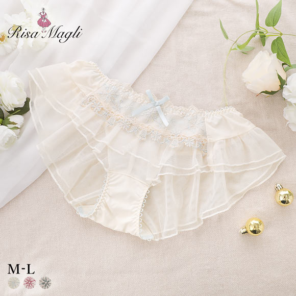 リサマリ ルビー フレアショーツ バックレース Risa Magli