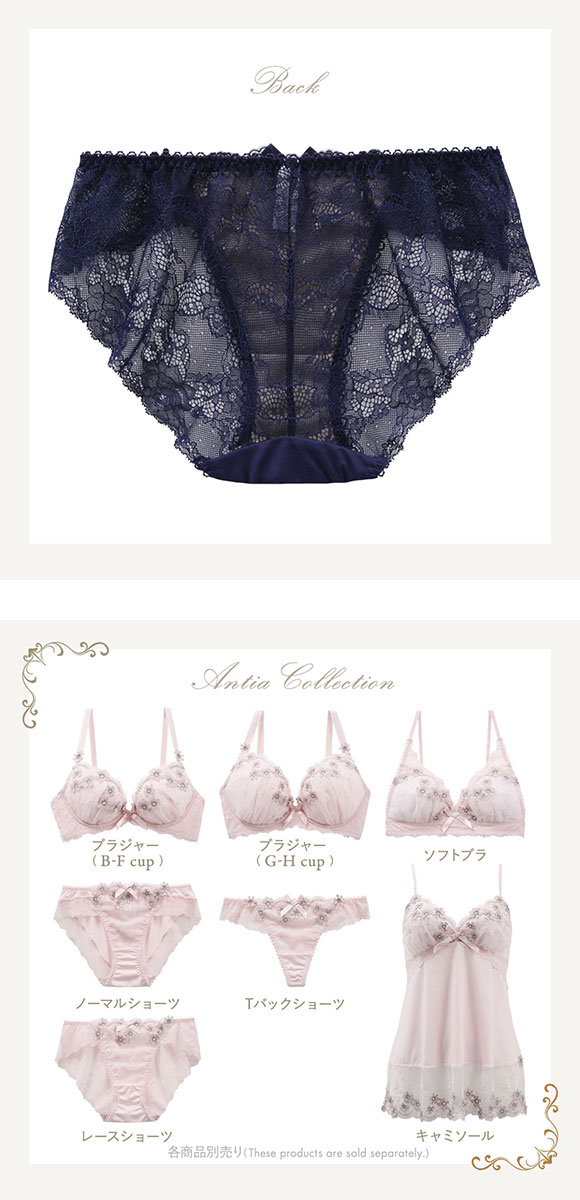 リサマリ Risa Magli レーヌ Reine アンティア バックレース スタンダード ショーツ 単品