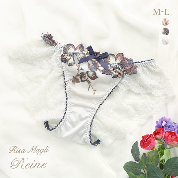 リサマリ Risa Magli レーヌ Reine クレモンス レースショーツ バックレース スタンダード ショーツ 単品