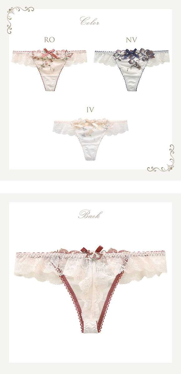 リサマリ Risa Magli レーヌ Reine クレモンス Tバック ショーツ バックレース 単品