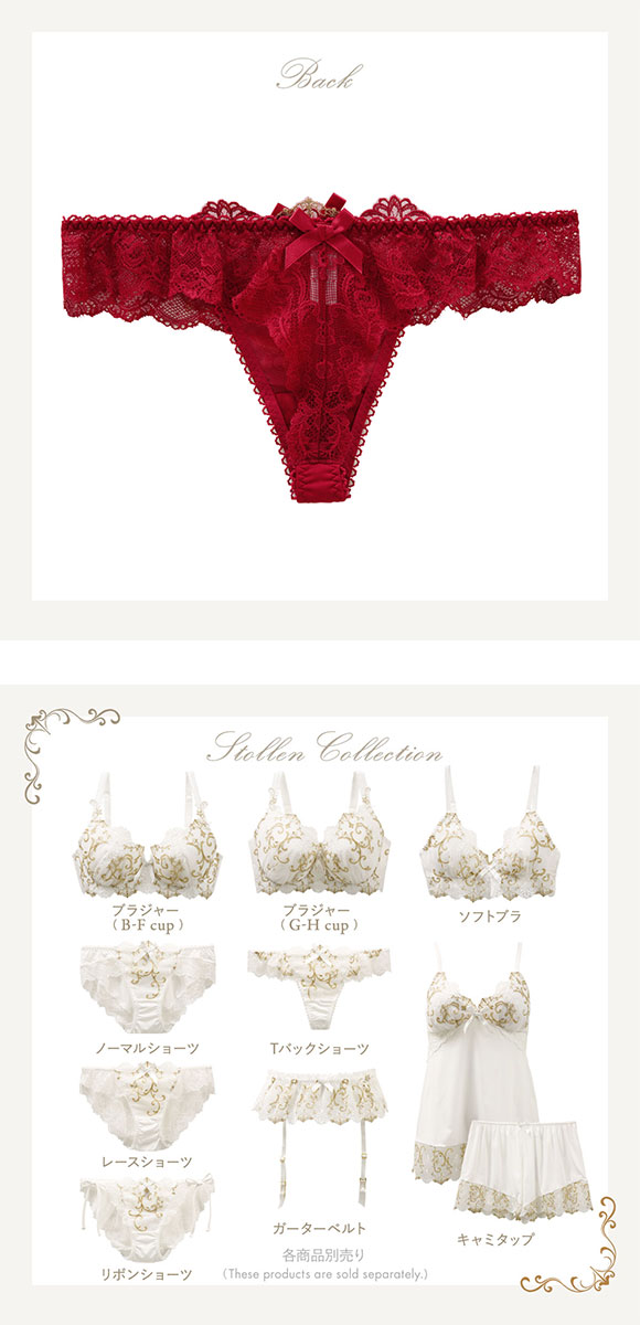 リサマリ Risa Magli レーヌ Reine シュトレン ショーツ Tバック バックレース 単品