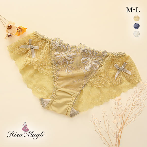 リサマリ Risa Magli シャンタル ショーツ スタンダード バックレース 単品