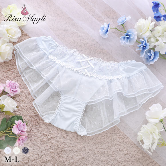 リサマリ ティニー フレアショーツ バックレース Risa Magli
