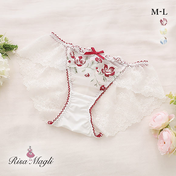リサマリ Risa Magli ミステル レースショーツ バックレース 単品