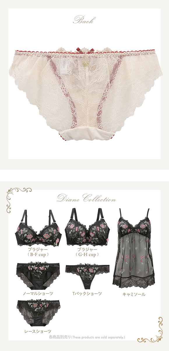 リサマリ Risa Magli レーヌ Reine フレデリカ レースショーツ バックレース 単品