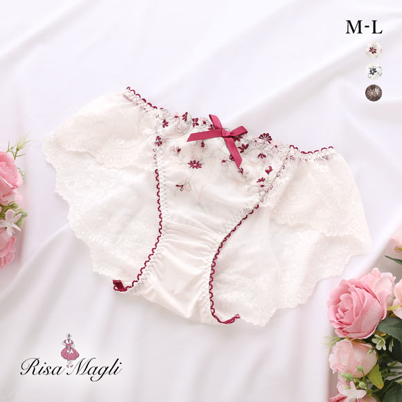 リサマリ Risa Magli ティナ ショーツ スタンダード バックレース 単品