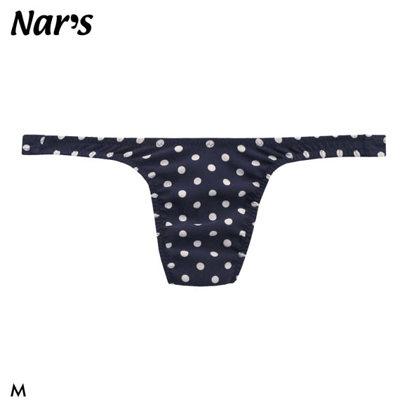 ナルズ みずたま Tバック ビキニ ジェンダーレス 男女兼用 ショーツ 前とじ Nars ユニセックス 水玉 ドット