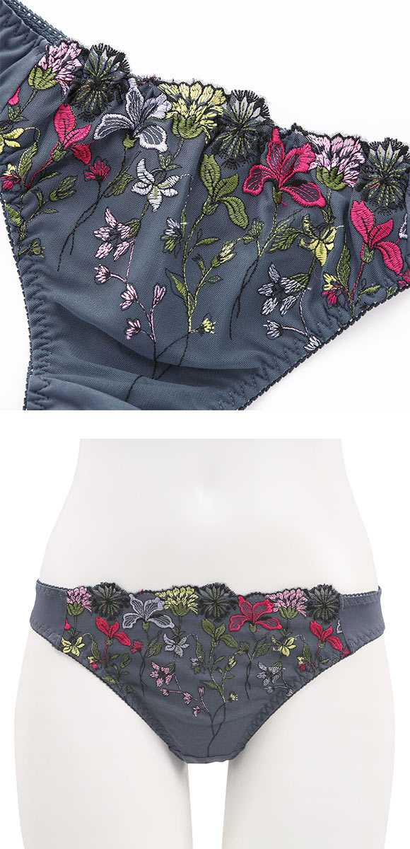 ビーオーエヌ 脇細見え 胸元リッチ シュッとRich ボタニカル シリーズ ショーツ Tバック M L LL 大きいサイズ