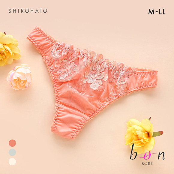 ビーオーエヌ エレガンスフラワー シリーズ ショーツ Tバック M L LL 大きいサイズ