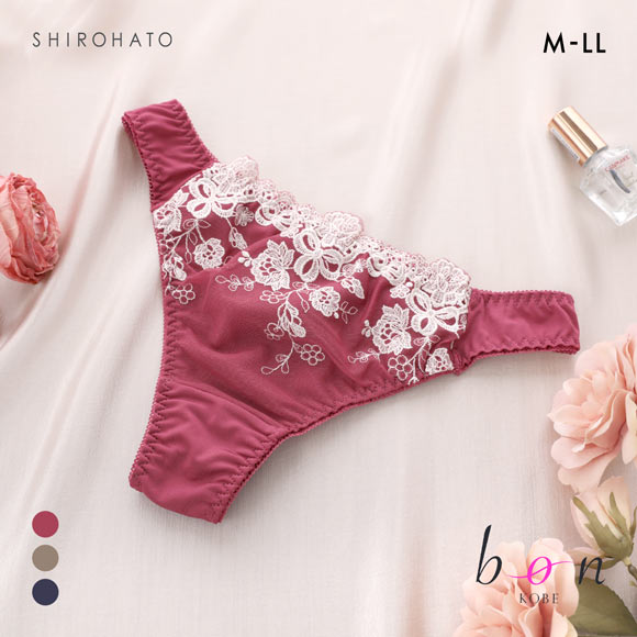 ビーオーエヌ 脇 細見え 胸元リッチ シュッとRich シリーズ ショーツ Tバック M L LL 単品 大きいサイズ