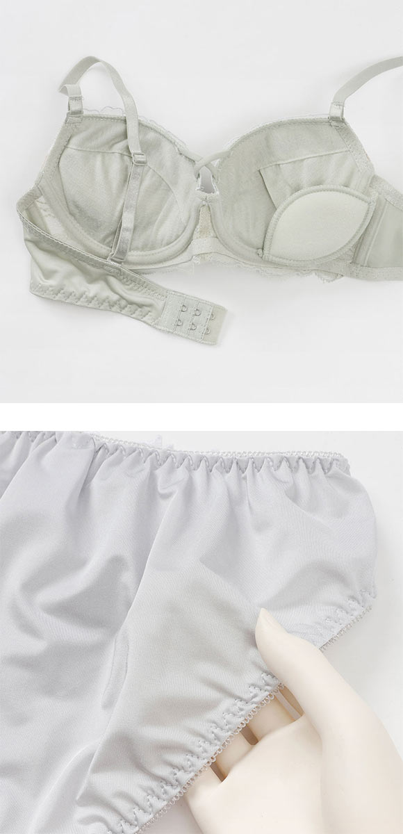 プチソワレ ブルーミングフラワー ブラセット ABCDEF クロスコード ブラジャー ショーツ セット petit soiree