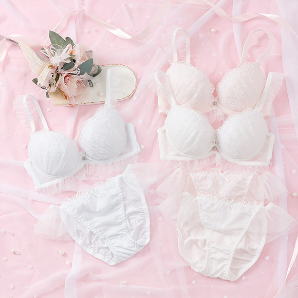 パリーゼ プリンセスフリル ブラセット ABCDEF ブラジャー ショーツ セット おとぎ話 Palissee