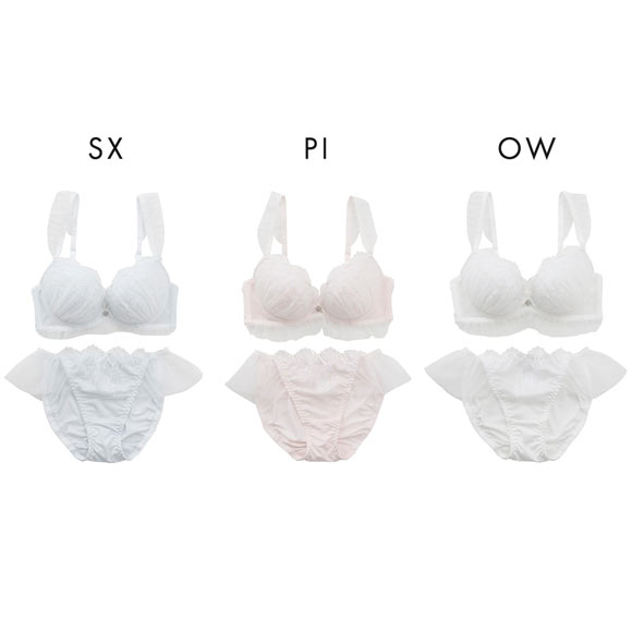 パリーゼ プリンセスフリル ブラセット ABCDEF ブラジャー ショーツ セット おとぎ話 Palissee