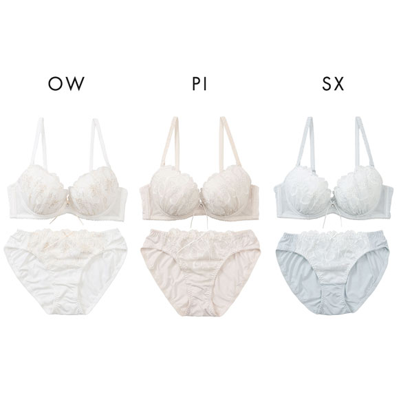 パリーゼ クレールフローラル ブラセット ABCDEF ブラジャー ショーツ セット Palissee