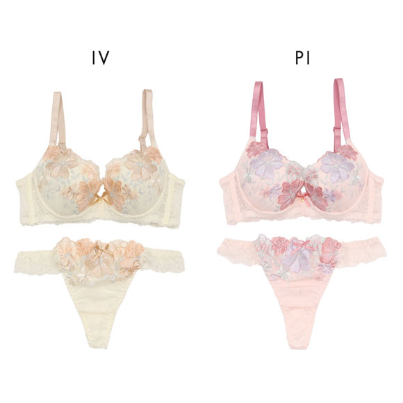 スパークス SPARKS 脇高 ブラジャー ショーツ セット ABCDEF 谷間 盛りブラ Tバックショーツ バックレース