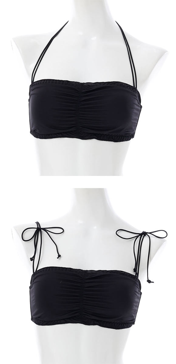 スパークス ストラップアレンジバンドゥブラ ブラジャー ノンワイヤー ホルターネック チューブブラ 背中見せ SML SPARKS