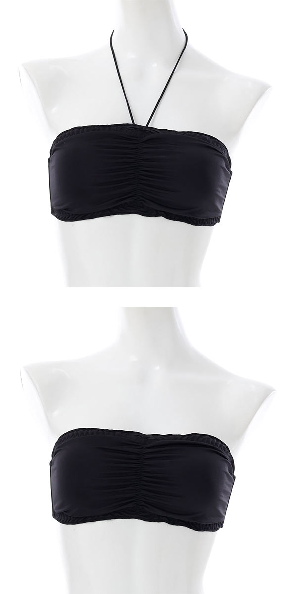 スパークス ストラップアレンジバンドゥブラ ブラジャー ノンワイヤー ホルターネック チューブブラ 背中見せ SML SPARKS