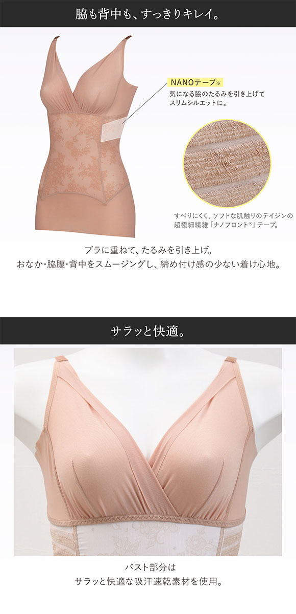 ワコール Wacoal SUHADA 肌リフト ボディスーツ ARA124 補正下着 補整