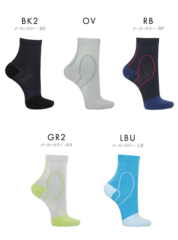 ワコール Wacoal シーダブリューエックス CW-X PARTS 男女兼用サポートソックス ショートタイプ 靴下