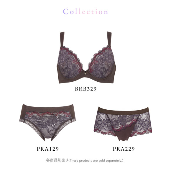 ワコール Wacoal 小さく見せるブラ BRB329 3/4カップ ブラジャー G 単品