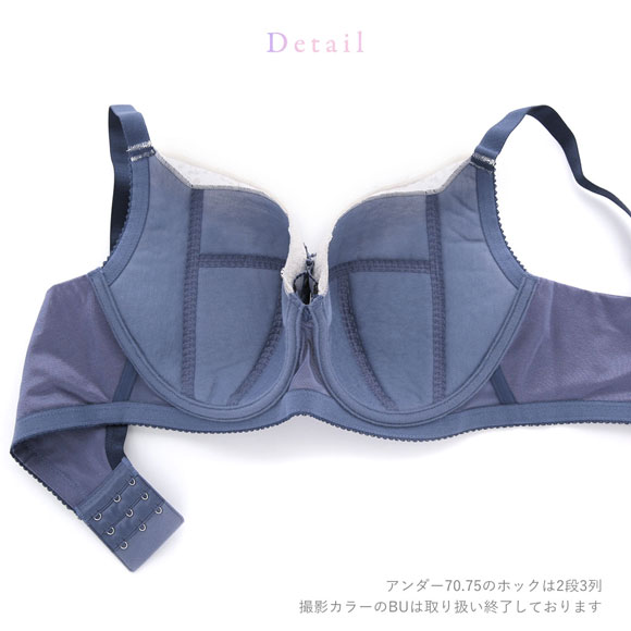 ワコール Wacoal 小さく見せるブラ BRB453 3/4カップ ブラジャー DEF 単品