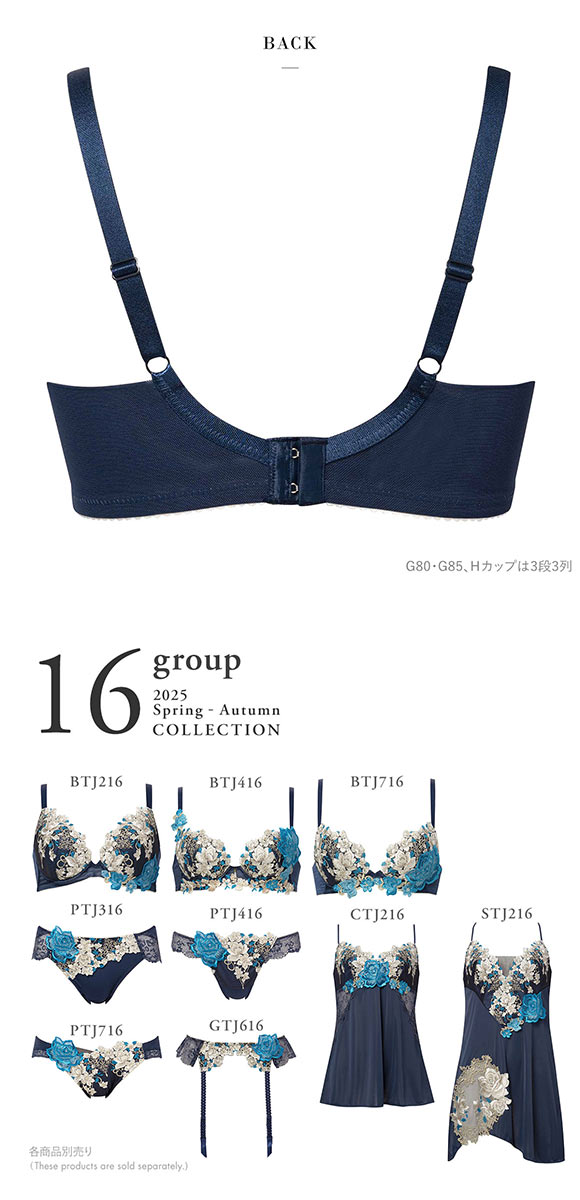 ワコール サルート 16グループ 16G 小さく見せるブラ GH ブラジャー フルカップ 大きいサイズ Wacoal Salute BTJ216 25SSシーズン